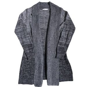 RICKI’S Knit Cardigan Sweater Ombré Grey Size XS